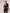 ELAGIA black shawl lapel suit 2-piece front view - professional 3 piece women's suit business attire