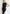 ELAGIA black pencil backless midi dress close-up of silhouette - 3 piece women's suit purple business suit women