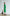 Green One-Shoulder Midi Dress - side view | ELAGIA
