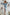 ELAGIA sky-blue satin puff-sleeve midi dress full outfit styling - purple business suit women fashion inspiration