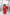 ELAGIA Lucia Red Puff-Sleeve Dress front view - elegant 3 piece women's suit style with dramatic sleeves