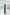 ELAGIA Emerald Satin Long Sleeve Maxi Dress back view showing flowing silhouette and satin fabric drape
