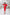 ELAGIA Red V-Neck Bell Sleeve Midi Dress front view - 3 piece women's suit inspired silhouette with flowing sleeves