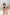 ELAGIA beige belted double breasted suit 2-piece close-up of belt detail showcasing 3 piece women's suit quality