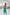 ELAGIA green high waist slit cuff culottes - fabric texture detail of green business suit material