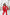 ELAGIA red slit sleeve suit 2-piece - close-up detail of distinctive slit sleeve design feature