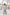 ELAGIA Sky-Blue High Waist Slit Cuff Culottes front view - light blue suit women's wide-leg trousers