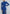 ELAGIA Navy High Neck Side-Slit Midi Dress - full length styled view of 3 piece women's suit inspired midi dress