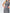 ELAGIA Grey Julie Sleeveless Dress close-up of hemline and fit - professional purple business suit women look