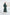 Emerald Puff Sleeve Wrap Dress - front view | ELAGIA
