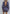 ELAGIA Graphite Satin Long Sleeve Mini Dress detail shot of luxurious satin fabric and purple business suit women cut