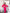 ELAGIA Crimson Wrap Long Sleeve Midi Dress - side angle detail of purple business suit women's professional midi