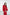 Red Puff Sleeve Wrap Dress - close-up detail | ELAGIA