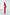 Red Puff Sleeve Wrap Dress - side view | ELAGIA