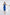 Blue Satin Strappy Sweetheart Midi Dress - front view | ELAGIA