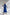 ELAGIA Navy High Neck Side-Slit Midi Dress - lifestyle shot of purple business suit women professional dress