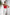 ELAGIA red satin sweetheart crop top front view - womens red suit set piece with strapless sweetheart neckline