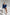 ELAGIA blue backless puff sleeve mini dress - neckline and shoulder detail, purple business suit women aesthetic