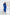 ELAGIA blue puff sleeve wrap dress front view - feminine 3 piece women's suit alternative silhouette