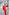 ELAGIA red sweetheart puff-sleeve midi dress back view - 3 piece women's suit purple business suit women