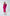 Crimson Backless Puff Sleeve Midi Dress - front view | ELAGIA