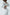 White Backless Puff Sleeve Midi Dress - back view | ELAGIA