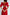 ELAGIA red backless puff-sleeve midi dress fabric texture detail shot - 3 piece women's suit quality material