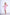 ELAGIA pink off-the-shoulder mini dress front view - 3 piece women's suit purple business suit women style