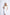ELAGIA ivory off-the-shoulder mini dress front view - elegant 3 piece women's suit style design