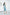 ELAGIA light blue sleeveless midi dress detail view of neckline and bodice - 3 piece women's suit styling