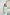 ELAGIA Tiffany-blue sleeveless midi dress fabric detail - 3 piece women's suit purple business suit women texture