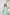 ELAGIA Tiffany-blue sleeveless midi dress styled outfit - 3 piece women's suit purple business suit women look