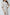 Beige Puff Sleeve Midi Dress - close-up detail | ELAGIA