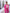 ELAGIA Crimson Shawl Lapel Suit 2-Piece full styling shot of 3 piece women's suit with accessories