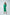 Green Square Neck Long Sleeve Midi Dress - front view | ELAGIA