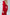 Red Square Neck Long Sleeve Midi Dress - back view | ELAGIA