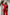 ELAGIA red belted double breasted suit 2-piece full length view on model