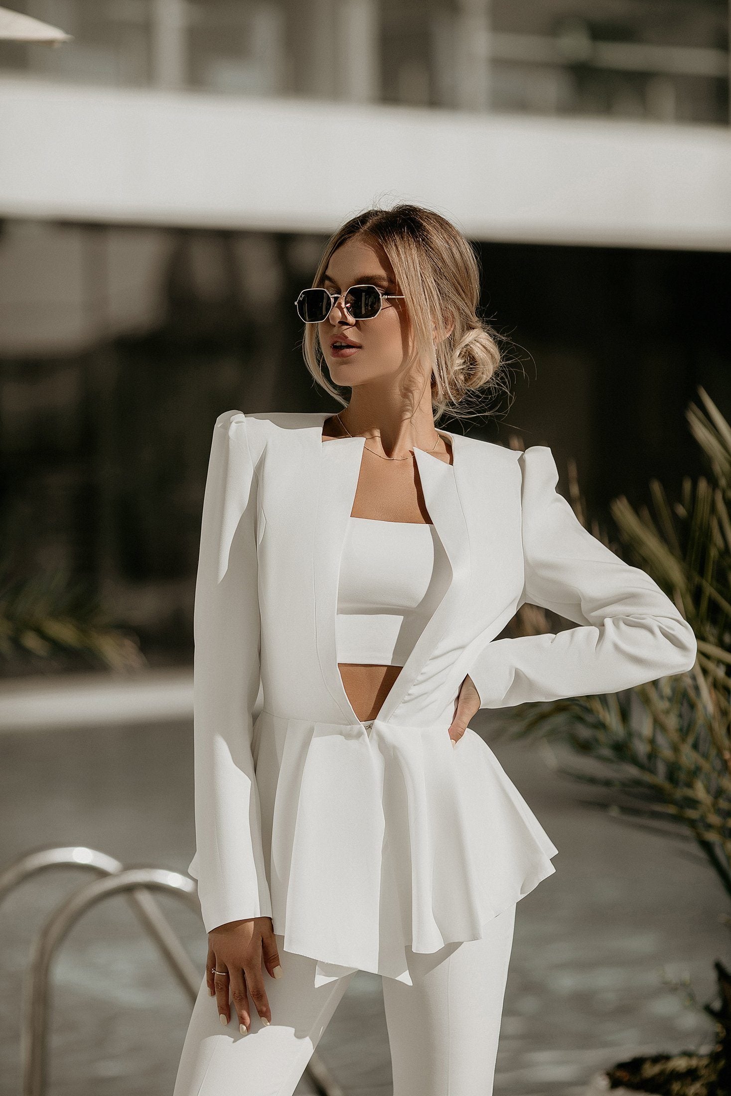 Alexa White Promo Suit 2-Piece