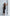 ELAGIA black satin bow top & midi skirt 2-piece set front view - 3 piece women's suit formal ensemble