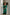 ELAGIA emerald long sleeve midi dress texture view - purple business suit women inspired tailored dress fabric