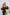 ELAGIA black puffed sleeve midi prom dress back view - 3 piece women's suit purple business suit women