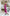Fuchsia Puff Sleeve Wrap Dress - side view | ELAGIA