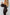 ELAGIA black puffed sleeve midi prom dress full length - 3 piece women's suit purple business suit women