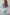 ELAGIA sky-blue puffed sleeve midi prom dress back view - 3 piece women's suit purple business suit women