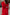 ELAGIA red puff sleeve belted maxi dress - side detail of belt and sleeves, business suit aesthetic
