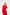 Red Belted Double Breasted Blazer Dress - back view | ELAGIA