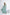 ELAGIA green thigh-slit maxi dress hemline and slit detail - close-up of floor-length design