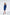 Blue Belted Double Breasted Blazer Dress - front view | ELAGIA