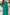 Green V-neck Buttoned Puff-Sleeve Midi Dress - styled look | ELAGIA