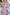 Dusty Pink V-neck Buttoned Puff-Sleeve Midi Dress - back view | ELAGIA